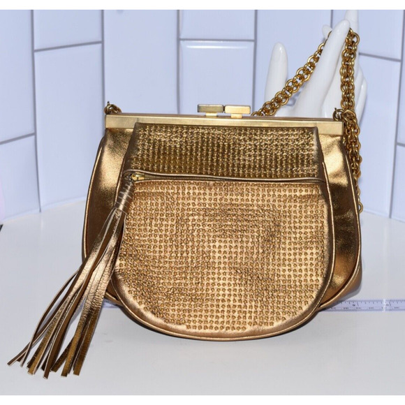 Rebecca Moses for Wild About Cashmere Italian Evening Embellished Handbag - Picture 1 of 16